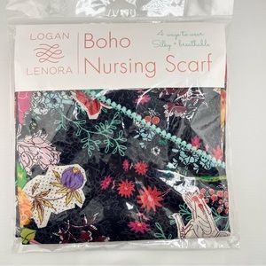 Logan Lenora nursing scarfs - 2 new paisley patterns breathable adjustable NEW